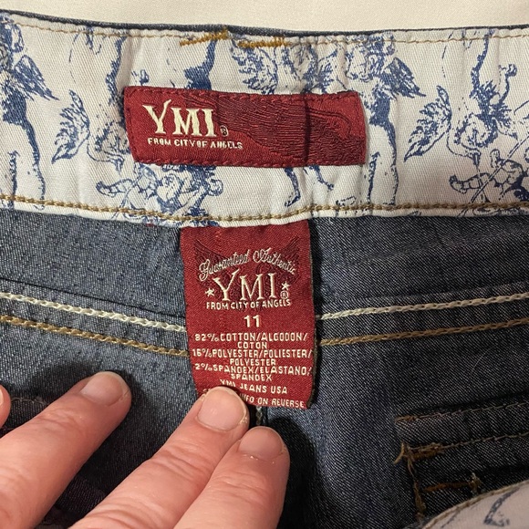 NWOT Vintage Y2K YMI JEANS 👖 FROM CITY OF ANGELS Size 11 - Picture 4 of 9